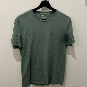 H&M Men's Sage Short Sleeve Tee